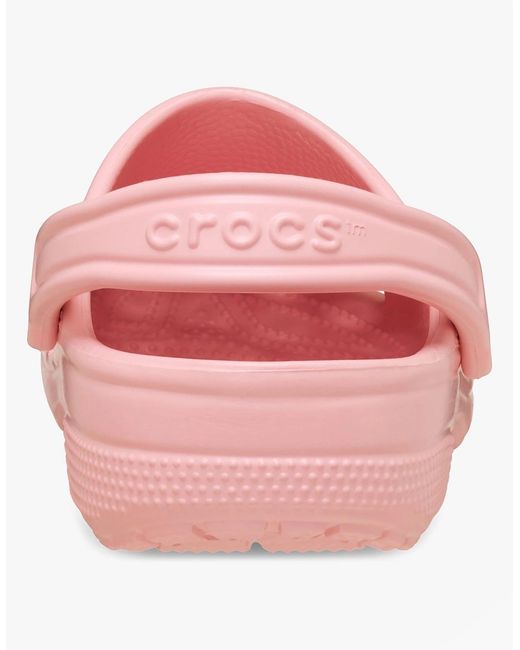 CROCSTM Pink 10001 Classic Clogs Powder