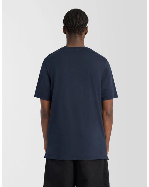 Lyle & Scott Blue Relaxed Cotton T-Shirt for men