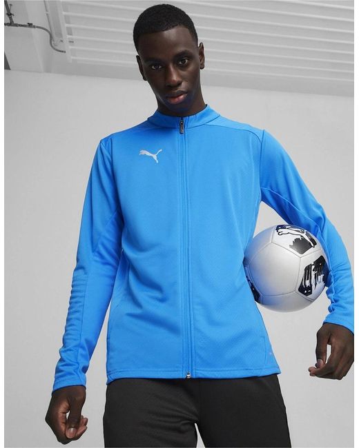 PUMA Blue Performance Moisture Wicking Training Jacket for men