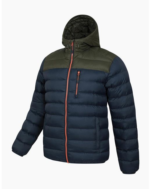 Mountain Warehouse Blue Link Padded Jacket for men
