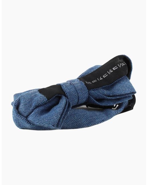 Dunhill Blue Bow Tie for men