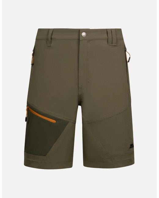 Trespass Green Daars Casual Shorts for men