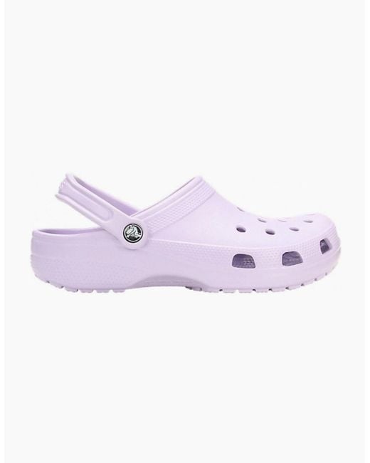 CROCSTM Purple Classic Shuv Closed Toe Clogs for men