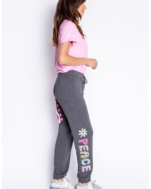 Pj Salvage Gray Salvage Cuffed Pant
