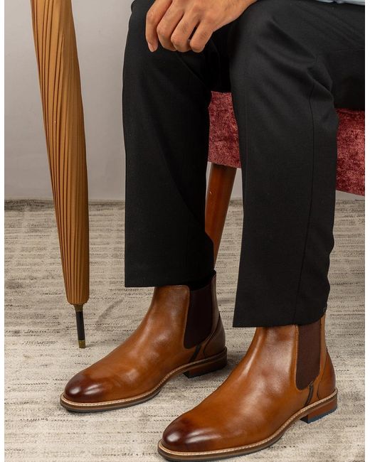 Oswin Hyde Brown Jack Tan for men
