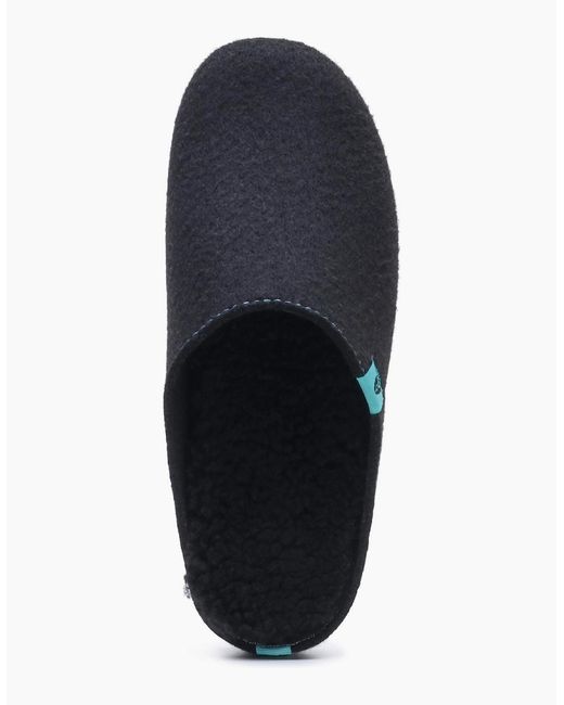 Hush Puppies Blue The Good Polyester Slippers for men