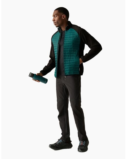 Regatta Green Clumber Hybrid Jacket for men