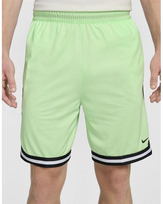 Nike Green Dna Dri Fit 8 Basketball Shorts for men