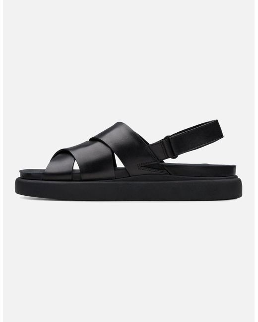 Clarks Black Aristella Sun Sandals
