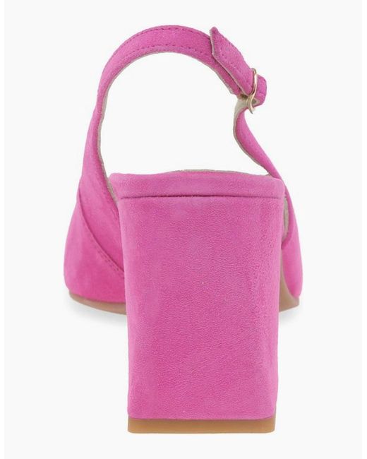 Paul Green Pink Willa Open Court Shoes