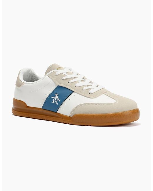 Original Penguin Blue Penguin Giovanni Trainers for men