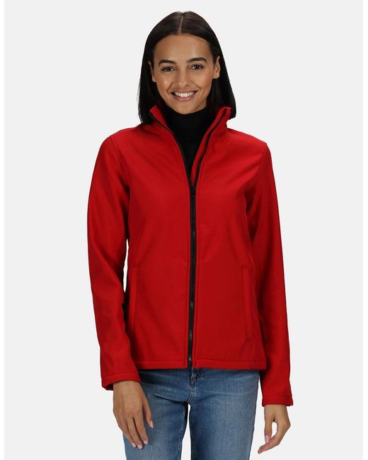 Regatta Red Professional /Ladies Printable Soft Shell Jacket