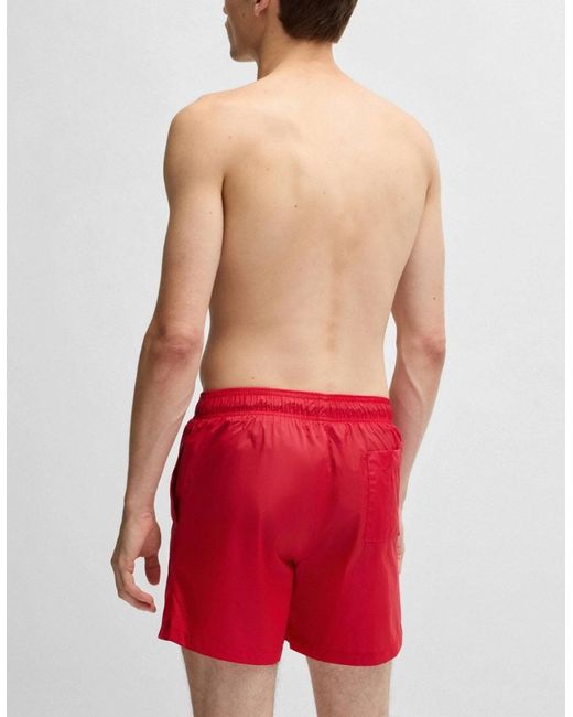 Boss Red Hugo Haiti Quick-Drying Swim Shorts for men