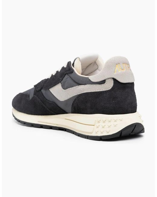 Autry Black Reelwind Low Nc05 Sneakers for men