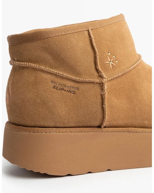 Skechers Brown 169143/Csnt Keep Cozy Boots Chestnut