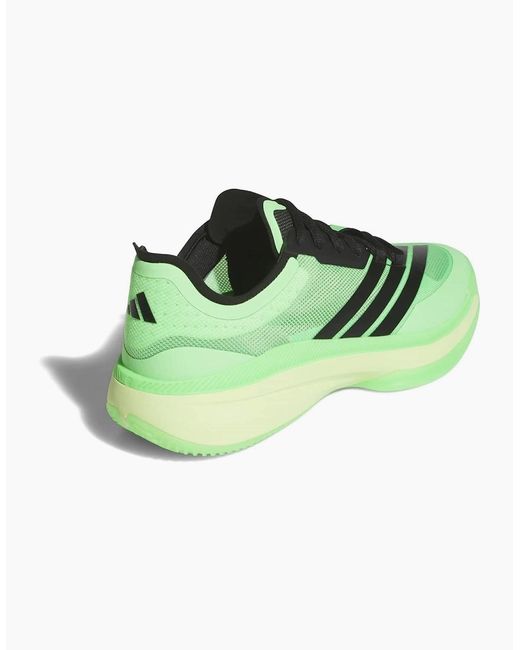 Adidas Green Adizero Select 3 Low Top Sneakers for men