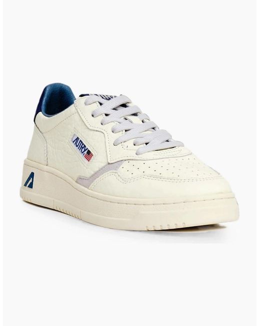 Autry White Medalist Low Ne20 Sneakers for men