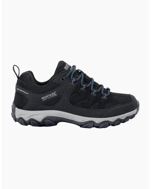 Regatta Black Ladies Edgepoint Iv Low Walking Shoes