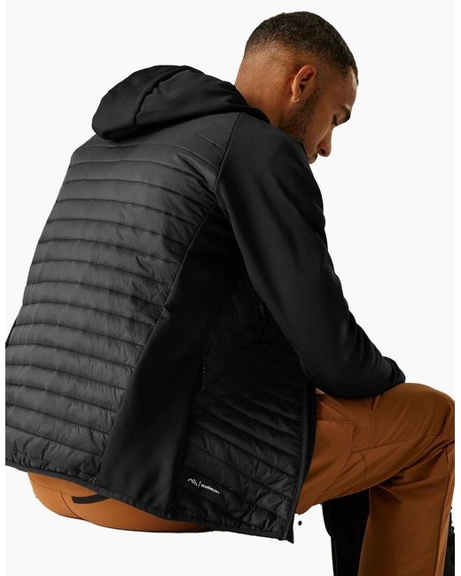 Regatta Black Andreson Hybrid Jacket for men