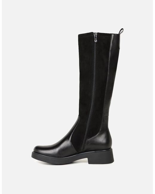 Caprice Black Petra Knee High Boots