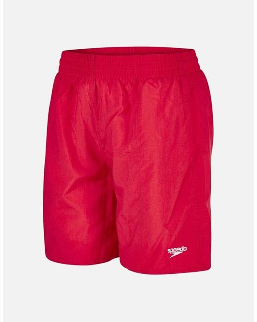 Speedo Red Leisure Swim Shorts for men