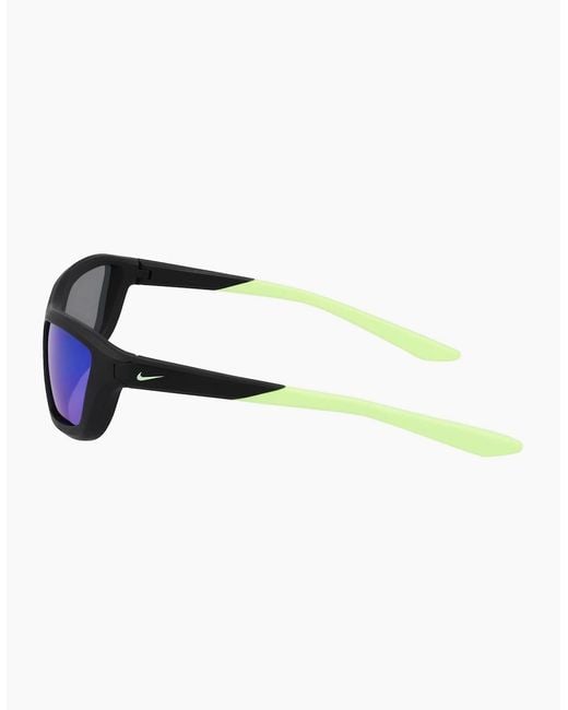 Nike Blue M Rectangle Sunglasses for men