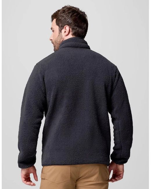 Columbia Blue Rugged Ridge Sherpa Fleece Jacket