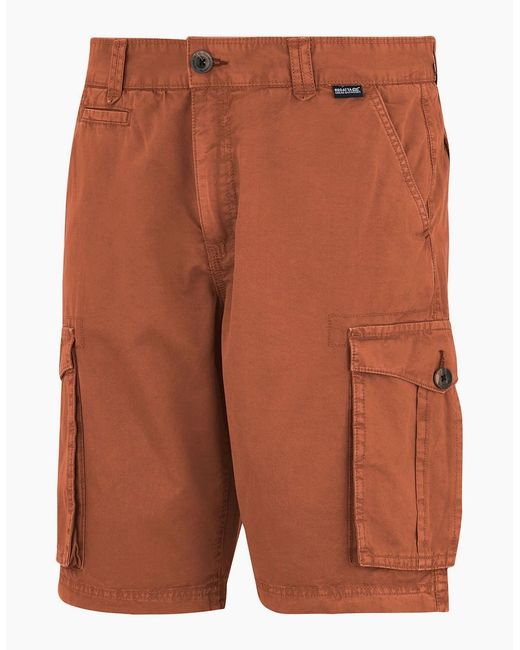 Regatta Brown Shorebay Ii Cargo Shorts for men