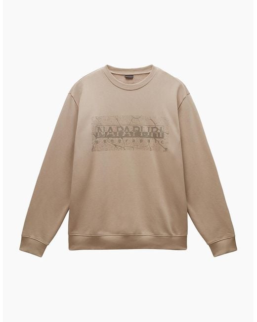 Napapijri Natural S-Albula Crew Sweat for men