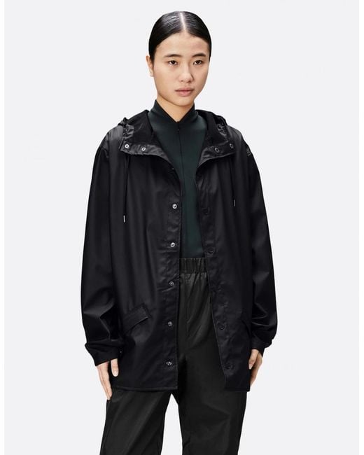 Rains Black Jacket