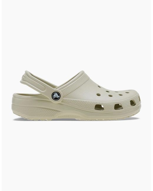 CROCSTM Natural Classic Clog Thermoplastic Linen Clogs
