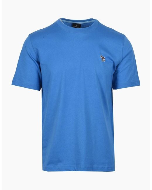 Paul Smith Blue Reg Fit T-Shirt for men