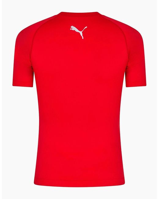 PUMA Red Roundneck (Vent) Shirt for men