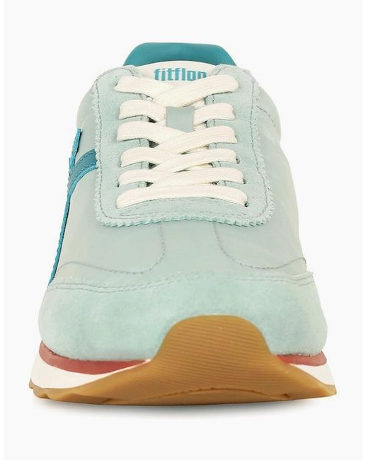 Fitflop Blue Retro-Q Trainers