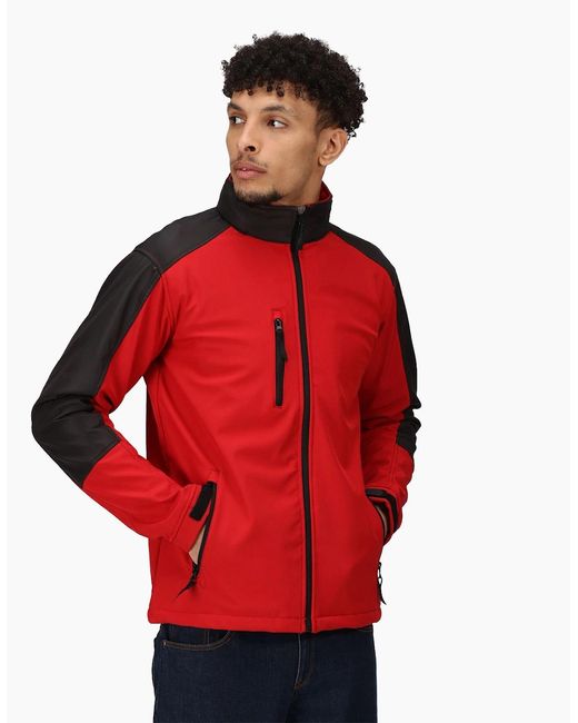Regatta Red Hydroforce Soft Shell Jacket for men