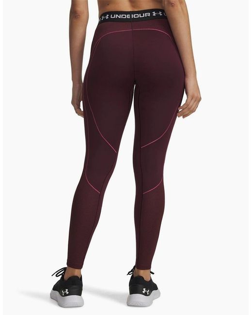 Under Armour Purple Textured Shapewear Leggings