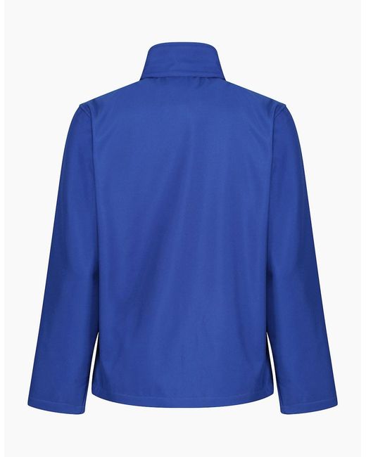 Regatta Blue Standout Ablaze Printable Soft Shell Jacket for men