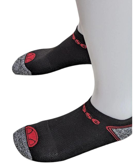 Ellesse Blue Low Cut Socks 3 Pack Regular Soft Cotton Gym Sports Trainer Socks for men