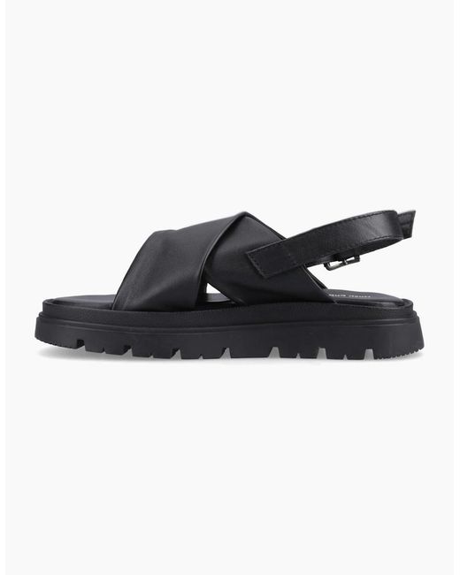 Hush Puppies Black Lara Sandals