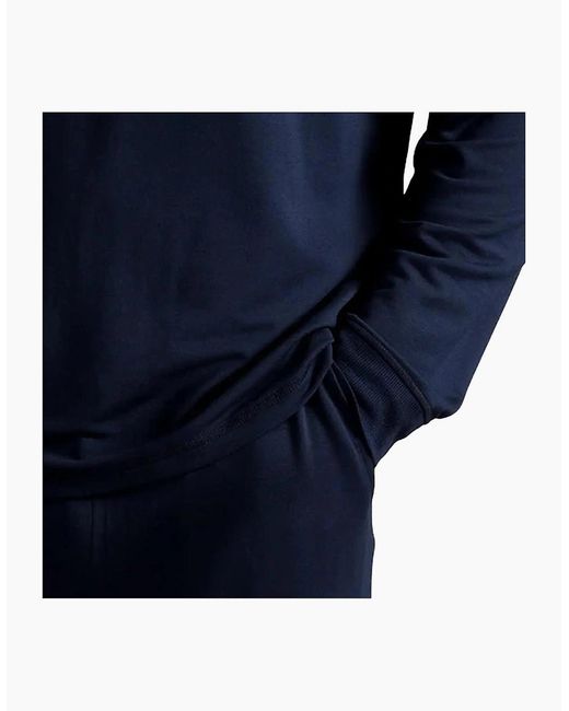 Ted Baker Blue Luxe Modal Lounge Jogging Bottoms for men