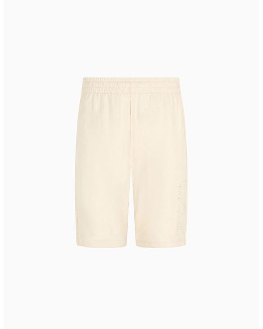 EA7 Natural Embossed Logo Short for men