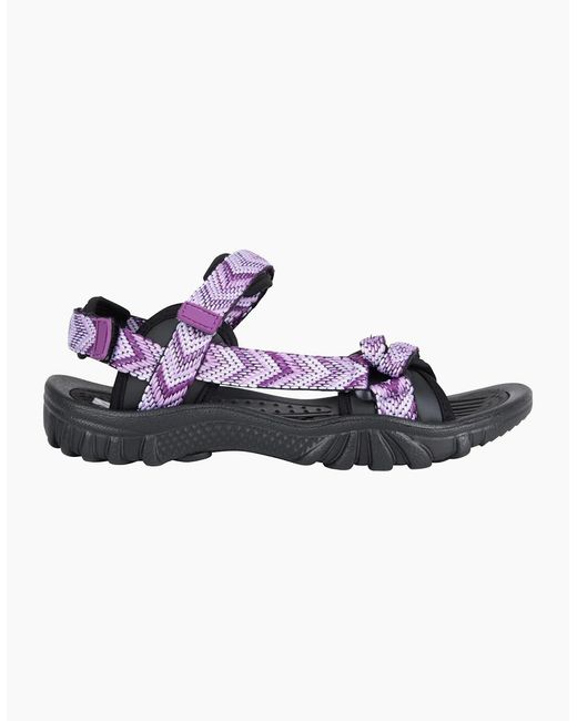Mountain Warehouse Blue Ladies Cyprus Chevron Sandals