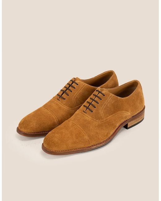 Oswin Hyde Brown Elise Tan Suede for men