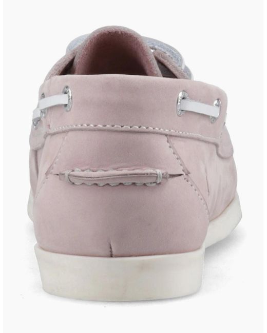 Sperry Top-Sider Pink Sperry Balboa 2 Eye Boat Nubuck Boat Shoes