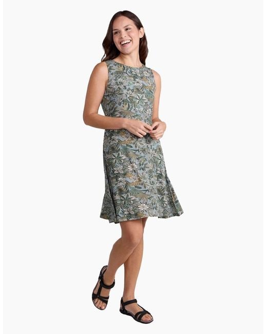 Mountain Warehouse Green Ladies Milos Sleeveless Dress