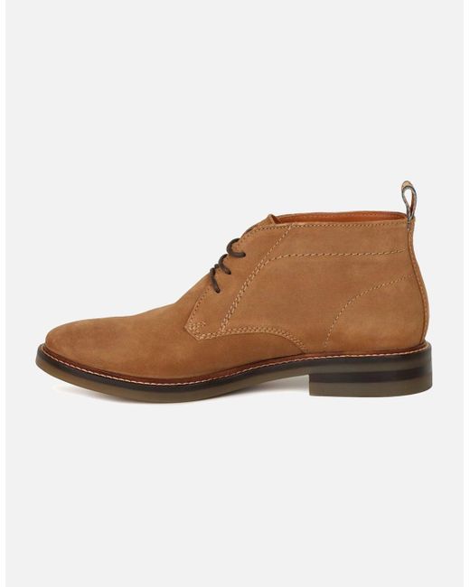 Base London Brown Knebworth Chukka Boots for men