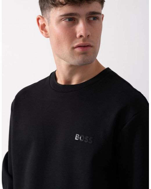 Boss Black Boss Salbo Mirror Sweatshirt for men