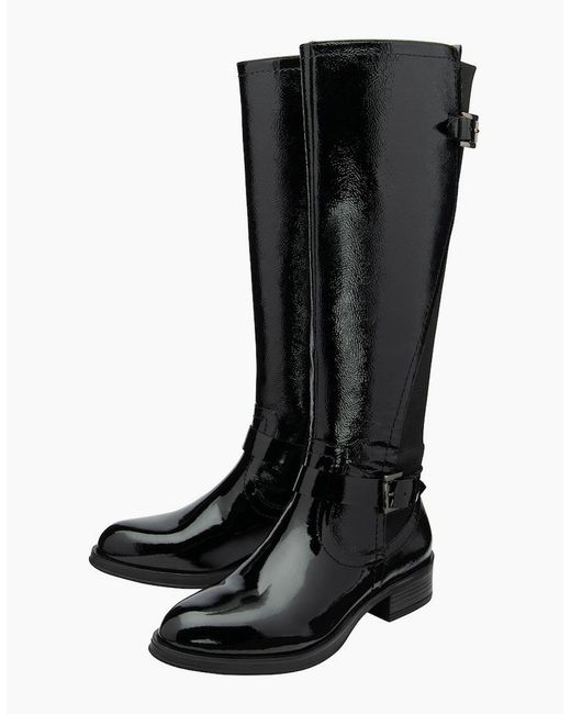 Ravel Black Eildon Knee High Boots