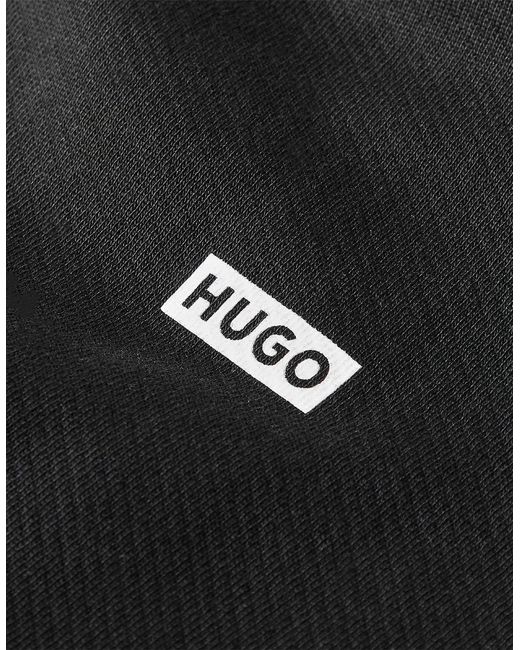 Boss Blue Over The Head Hoodie for men