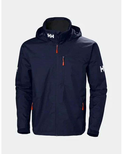Helly Hansen Blue Crew Hooded Jacket 2.0 for men